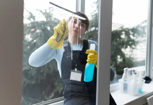 Nettoyage de vitres intérieures et extérieures à Saint-Denis-sur-Sarthon